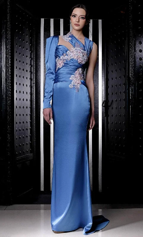 MNM Couture K3986 - One-Shoulder Dress