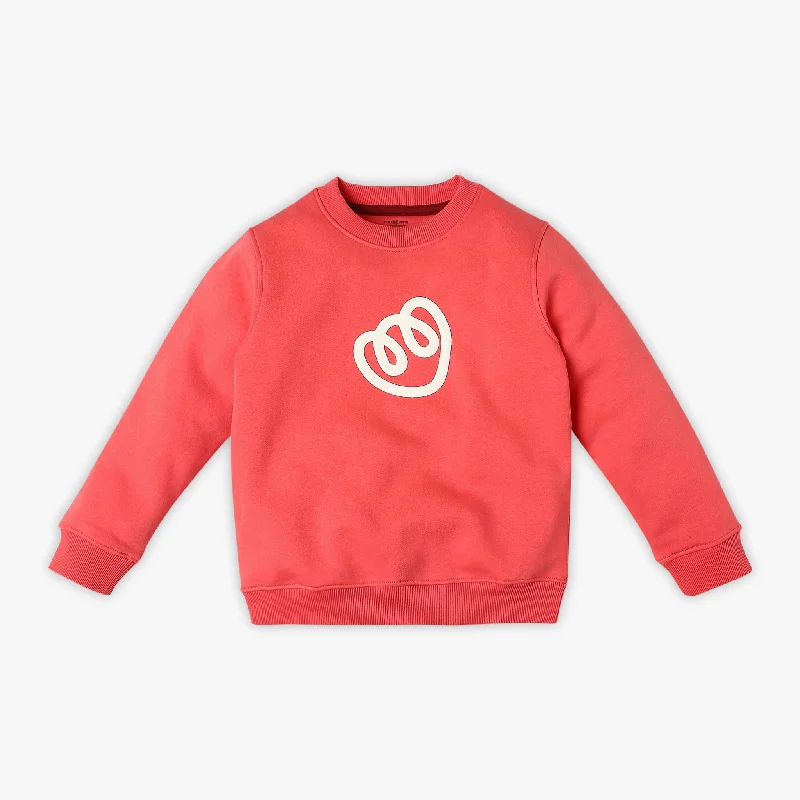 Girl's Regular Fit Printed Sweat Tee