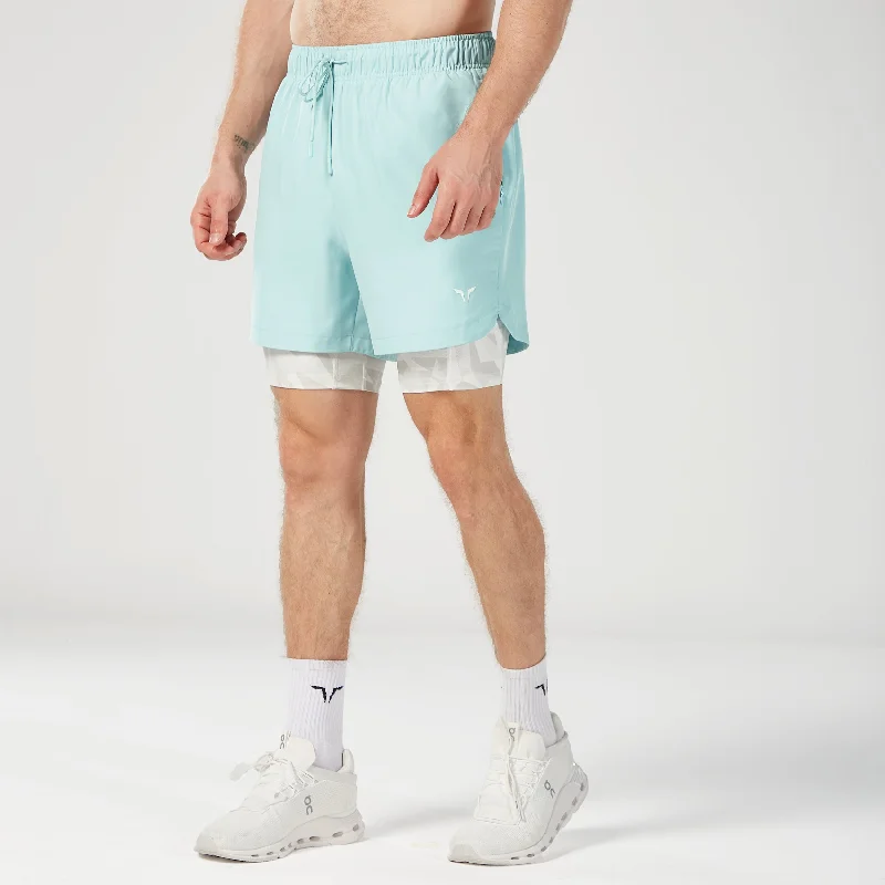 Limitless 2-in-1 7"" Shorts - Canal Blue