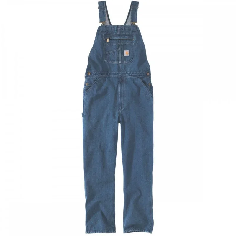 Men's Loose Fit Denim Bib Overall