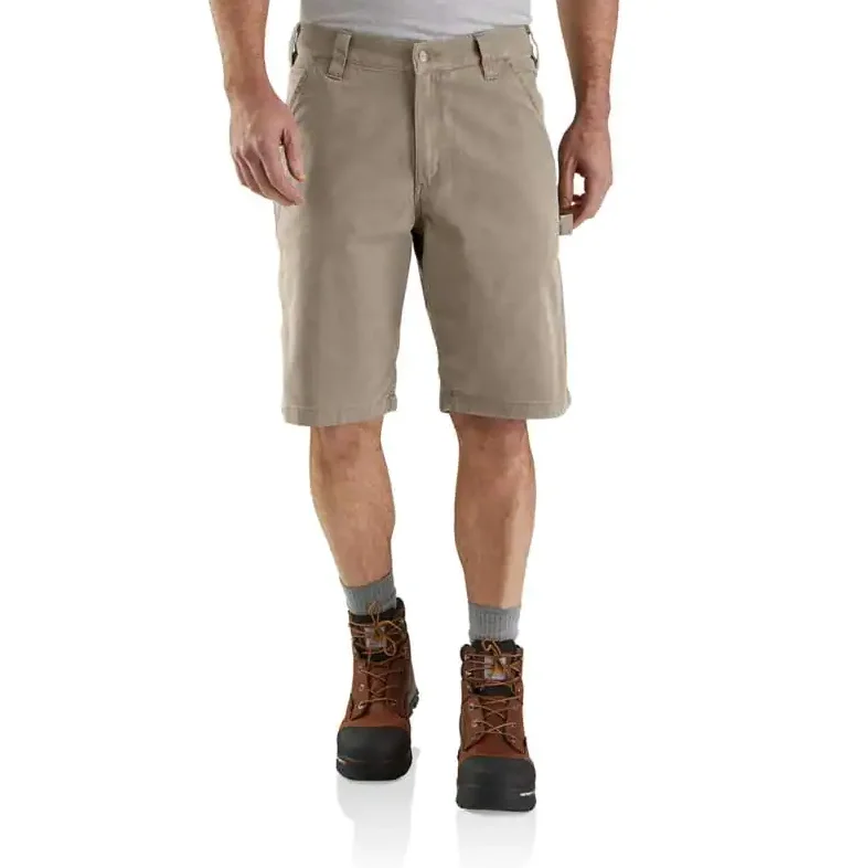 Men's Rugged Flex Relaxed Fit Canvas Utility Work Short