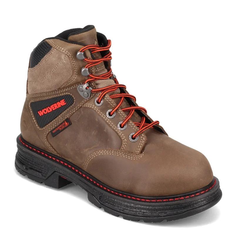 Men's Wolverine Boots, Hellcat Ultraspring 6in Soft Toe Work Boot